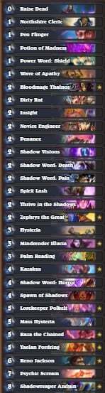 Hearthstone Priest Haziran