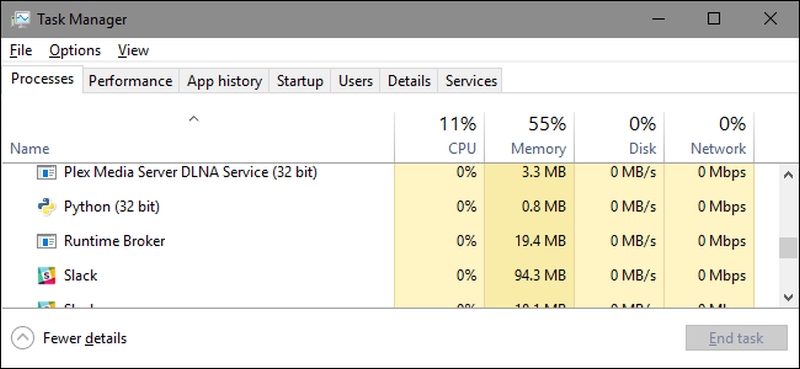 Runtime Broker Windows 10