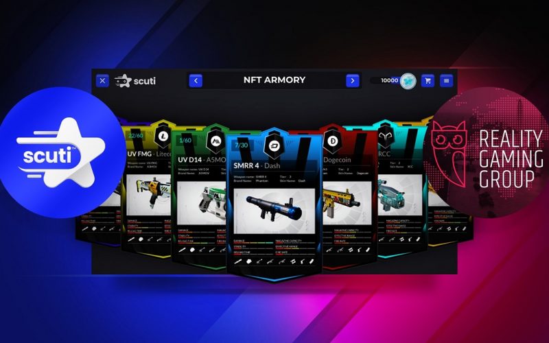 Scuti and Reality Gaming Group announced a partnership