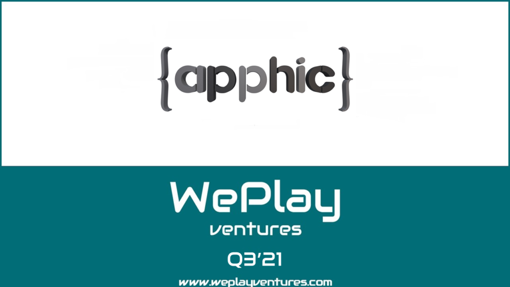 weplay ventures apphic games
