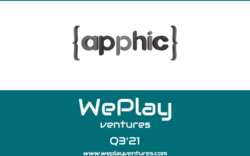 weplay ventures apphic games