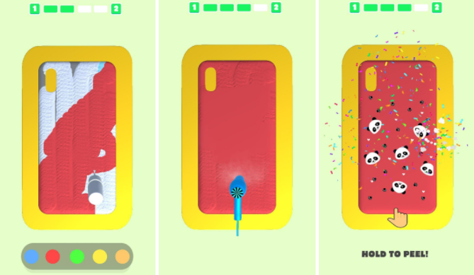 Phone Case DIY (Early-stage concept screenshots)