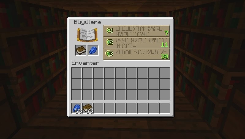 Minecraft Büyülü Kitap Yapımı