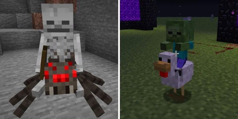 Minecraft Tavuk Jockey