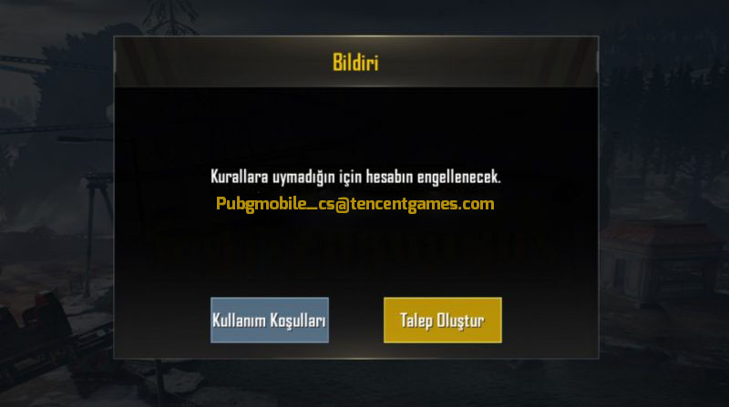 PUBG Mobile Ban Sebepleri