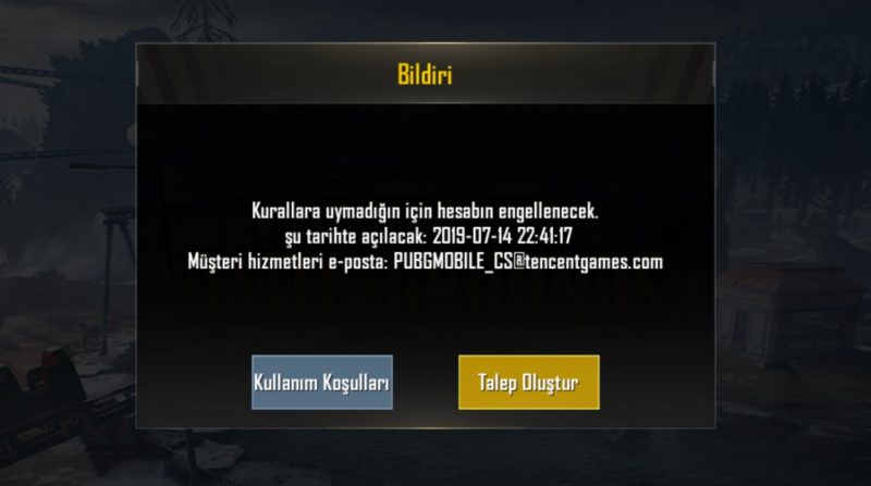 PUBG Mobile ban kaldırma taktikleri