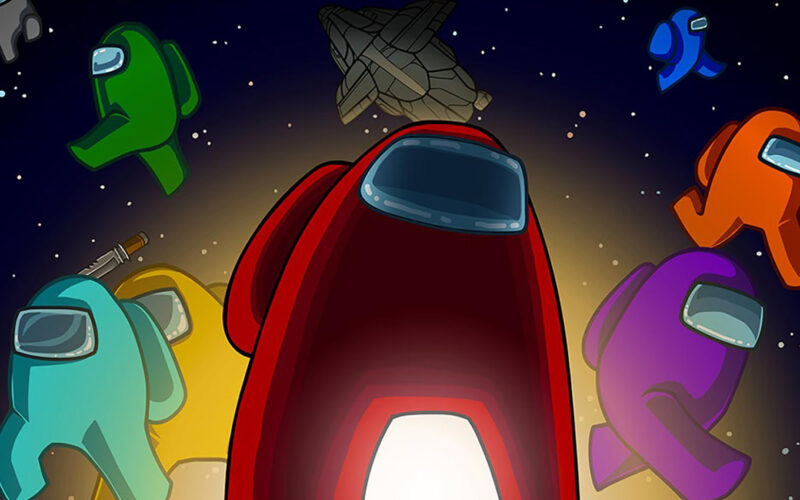 Among Us imposter mobile game