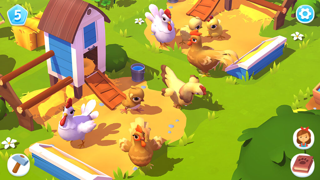 A FarmVille 3 farm.