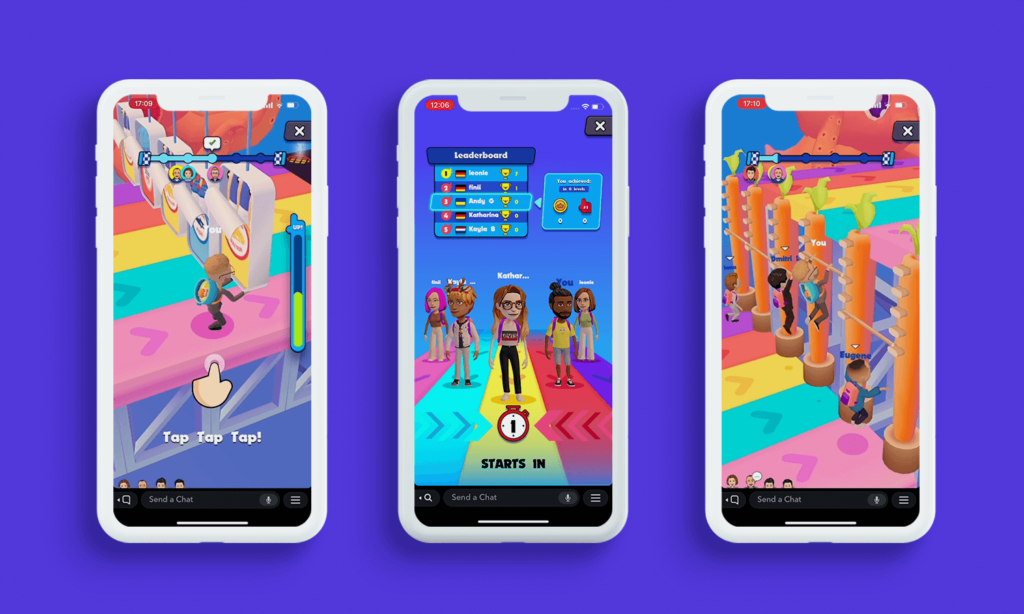 Gismart Snapchat games