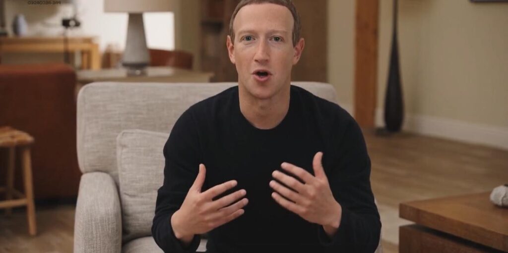 CEO Zuckerberg made his statement via Facebook Connect.