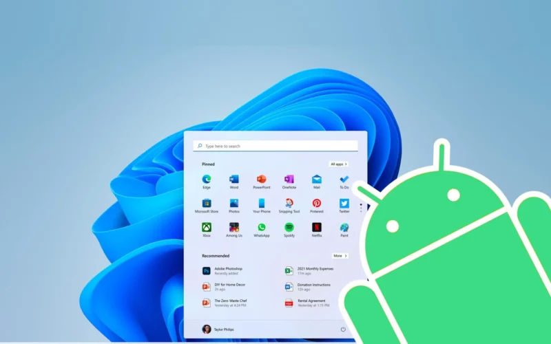 Windows Android apps