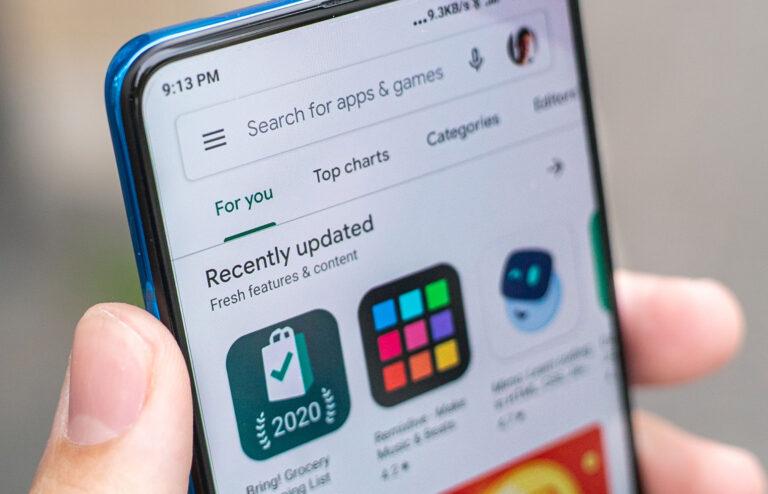 India Google Play downloads
