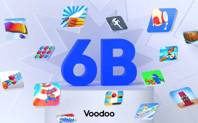 Voodoo 6 billion downloads