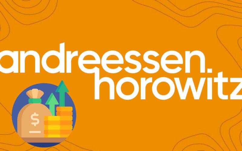 Andreesen Horowitz logo with a fund logo