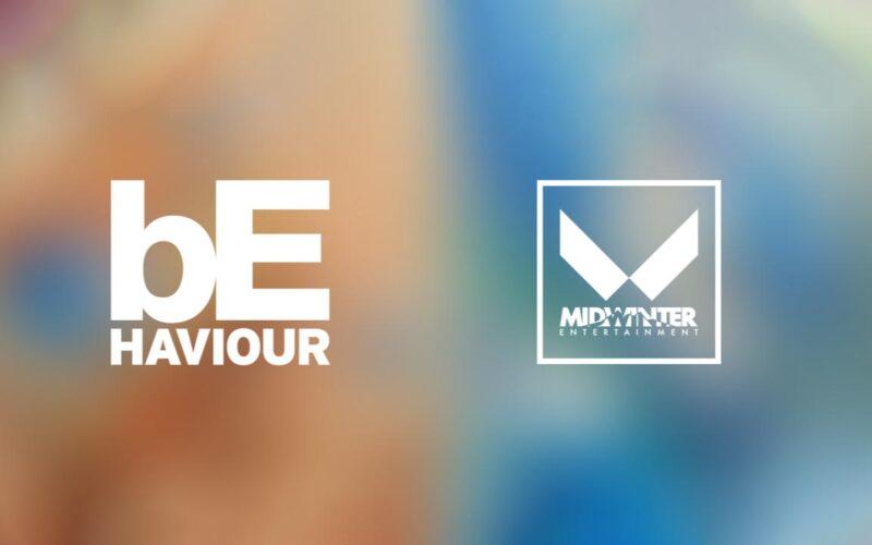 Logos of Behaviour Interactive Midwinter Entertainment