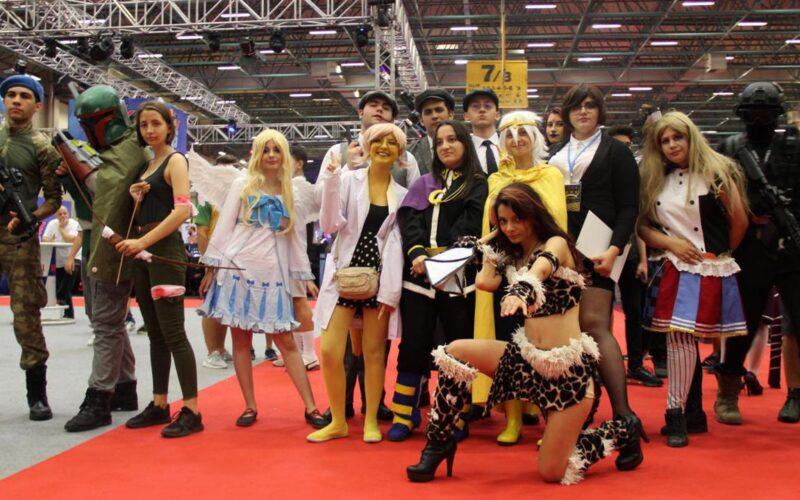 Cosplayers at GameX 2022 Istanbul