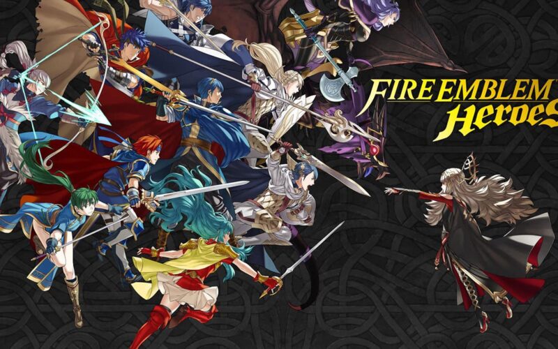 Fire Emblem Heroes Nintendo Mobile characters posing