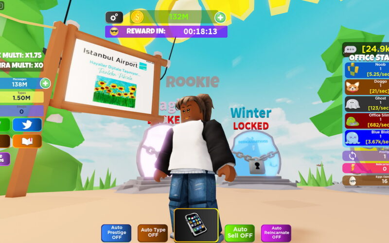 Istanbul Grand Airport in Typing Simulator