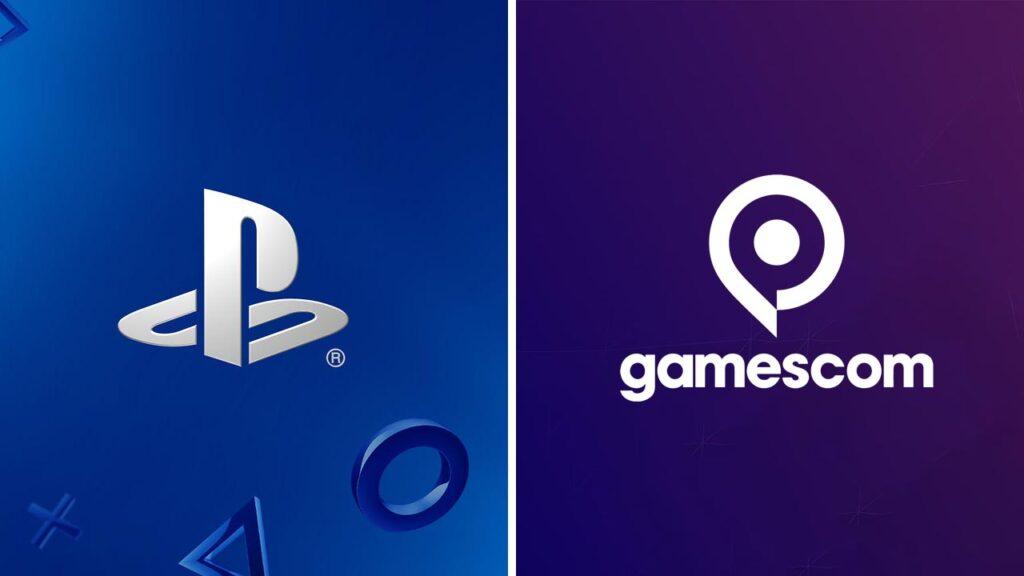 PlayStation ve Gamescom logoları