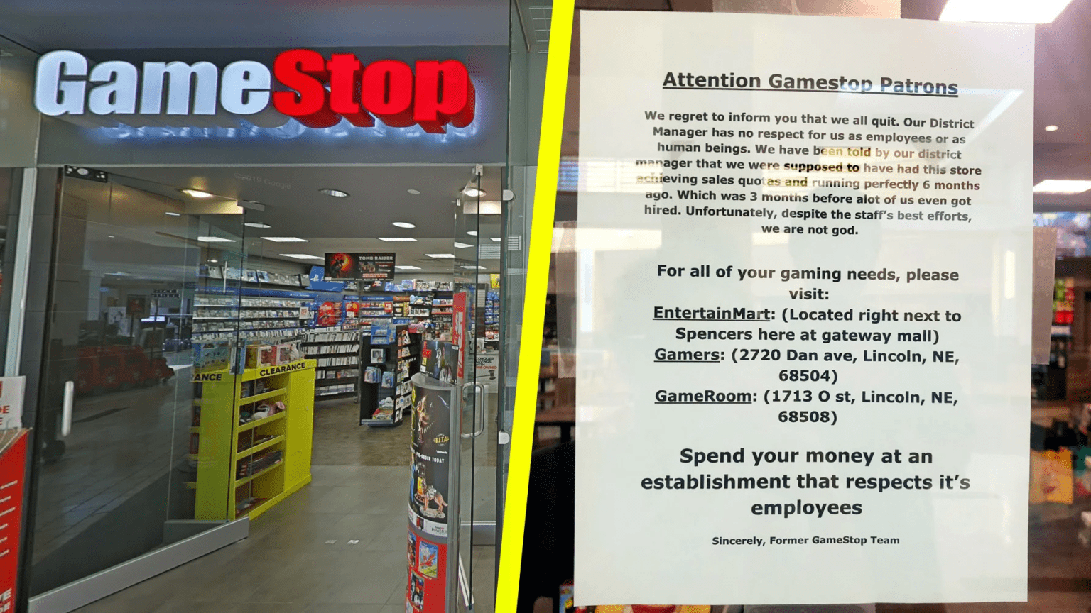 Gamestop Çalışanları Protesto