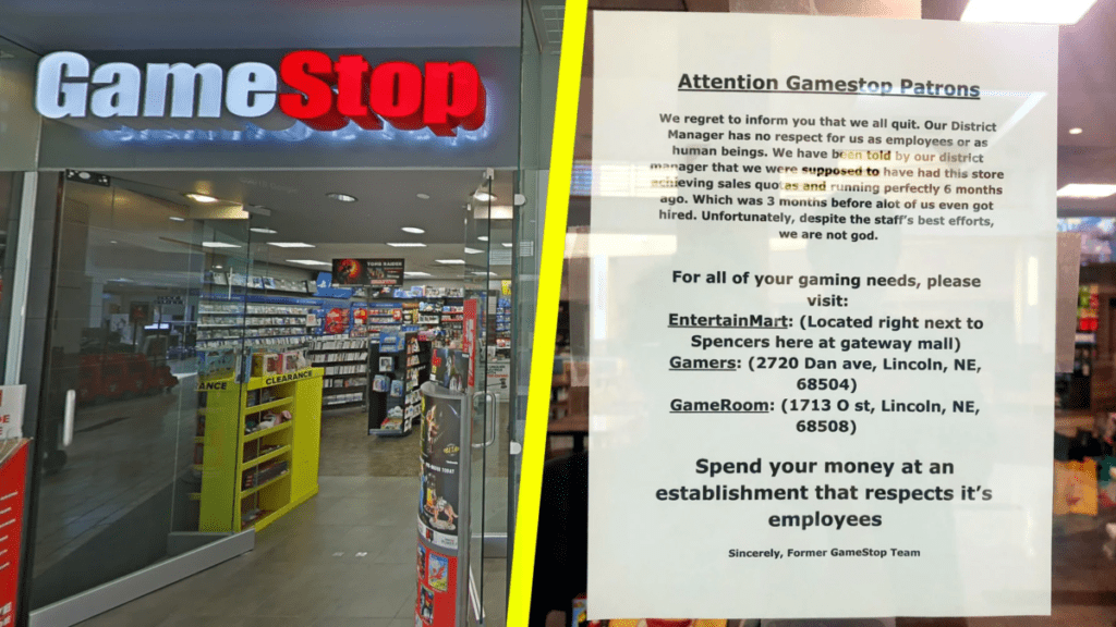 Gamestop Çalışanları Protesto