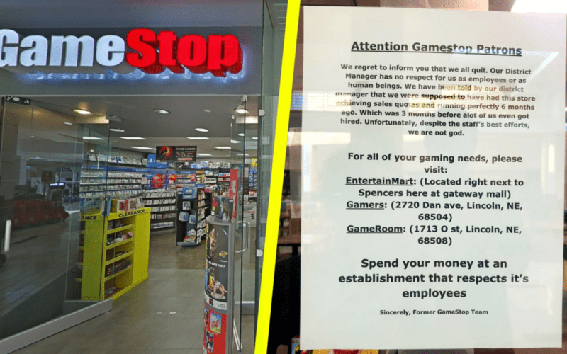 Gamestop Çalışanları Protesto