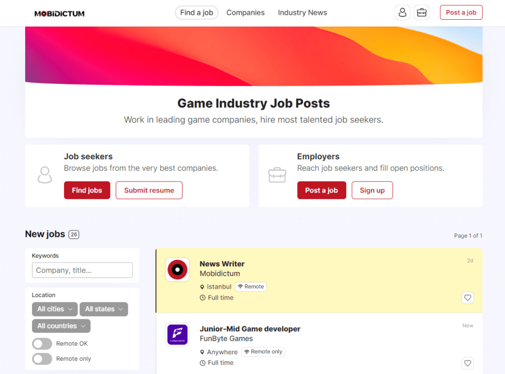 Mobidictum Jobs Marketing