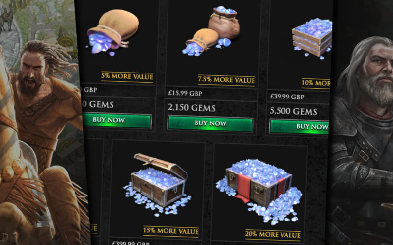 Game of Thrones Conquest in-app purchases screen