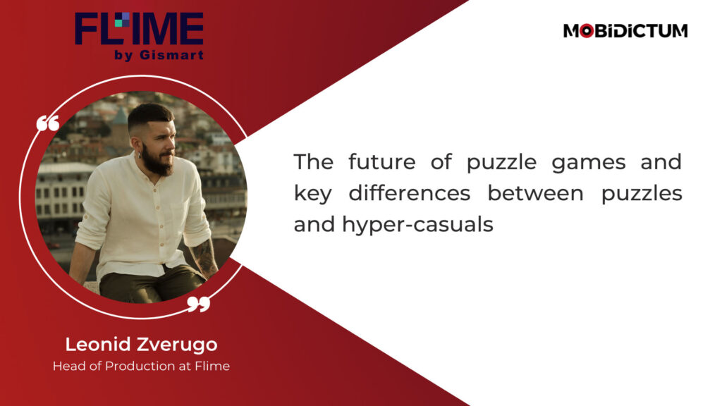 Flime's head of production Leonid Zverugo