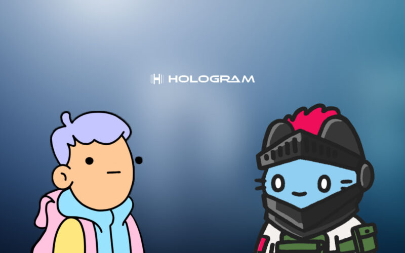 Hologram Labs tarafından birbirine bakan iki avatar