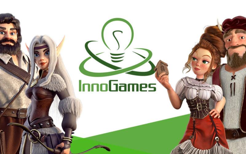 Oyun karakterleriyle InnoGames Logosu