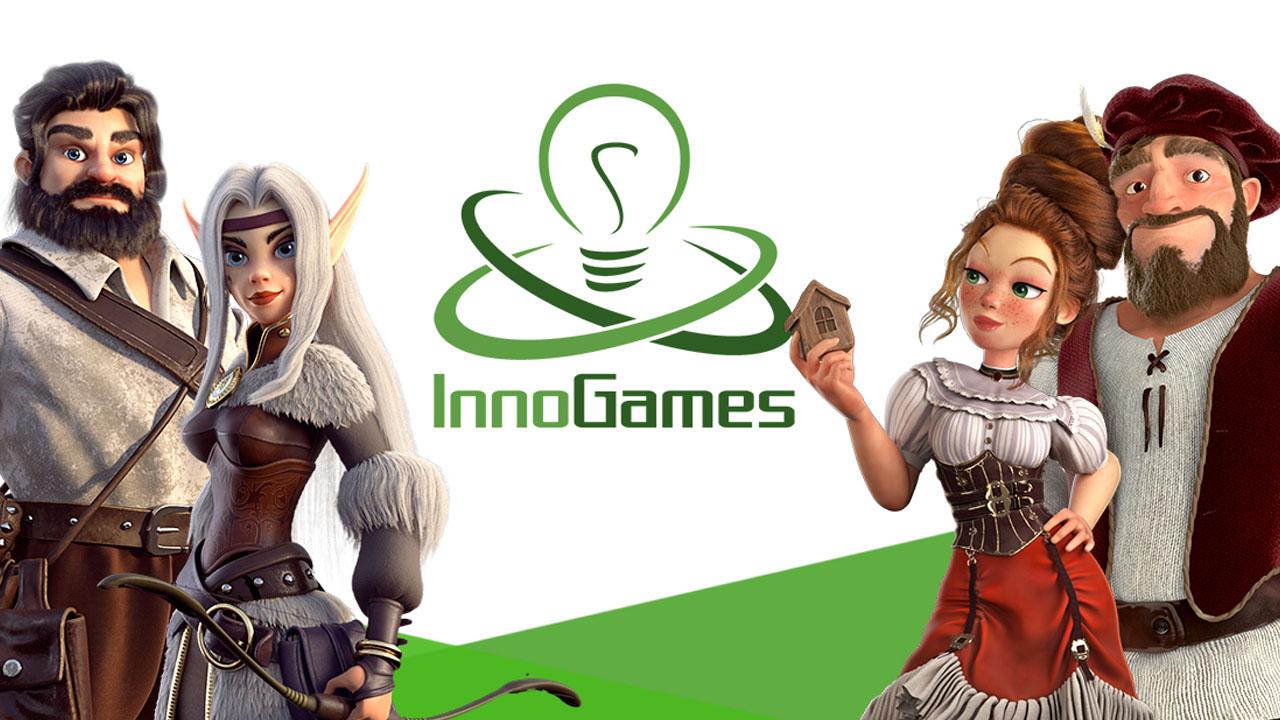 Oyun karakterleriyle InnoGames Logosu