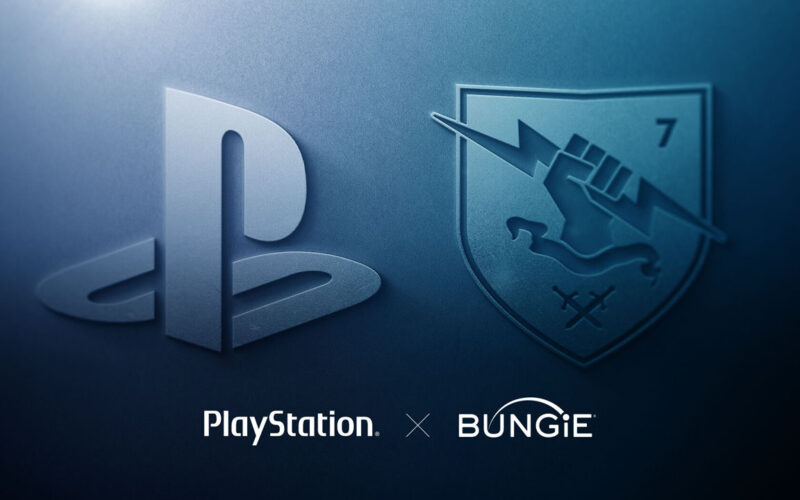 Playstation ve Bungie logoları
