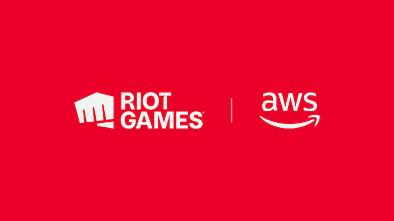 Riot AWS ortaklık görseli