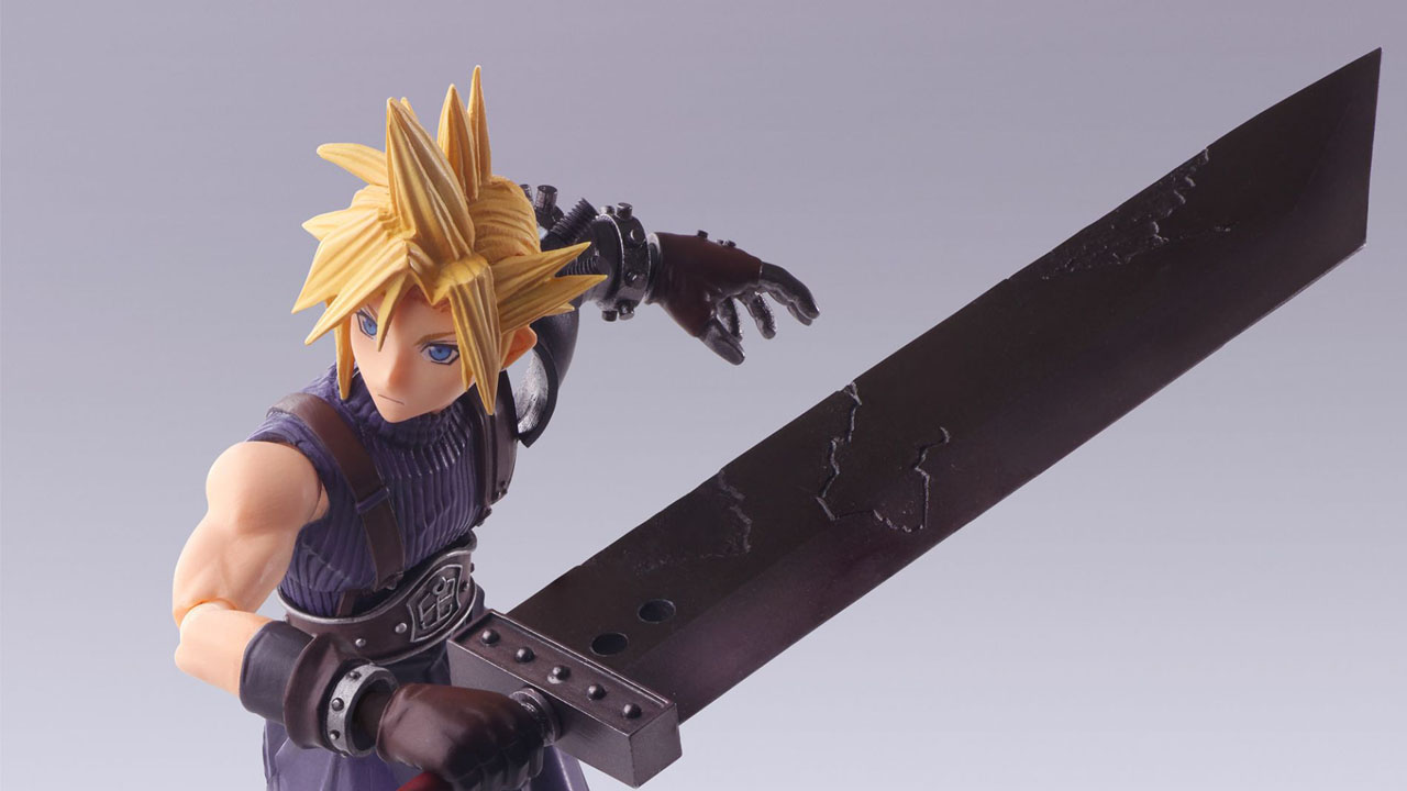 Final Fantasy VII kahramanı Cloud'un aynı zamanda bir NFT olan aksiyon figürü
