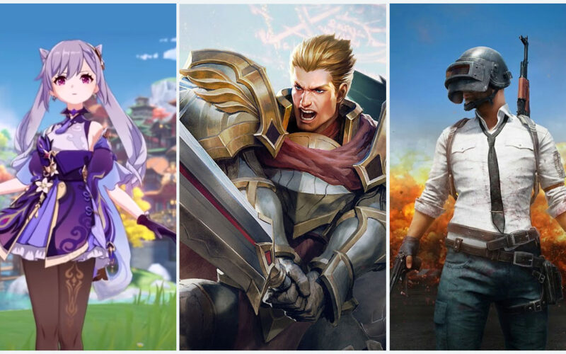 Genshin Impact, Honor of Kings ve PUBG Mobile karakterleri bir arada