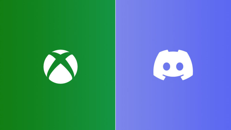 Xbox ve Discord logoları yan yana