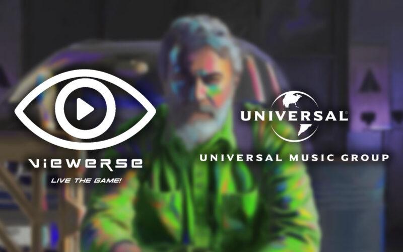 Abrakadabra Games ve Universal logoları yeşil kıyafetli bir adamın önünde.