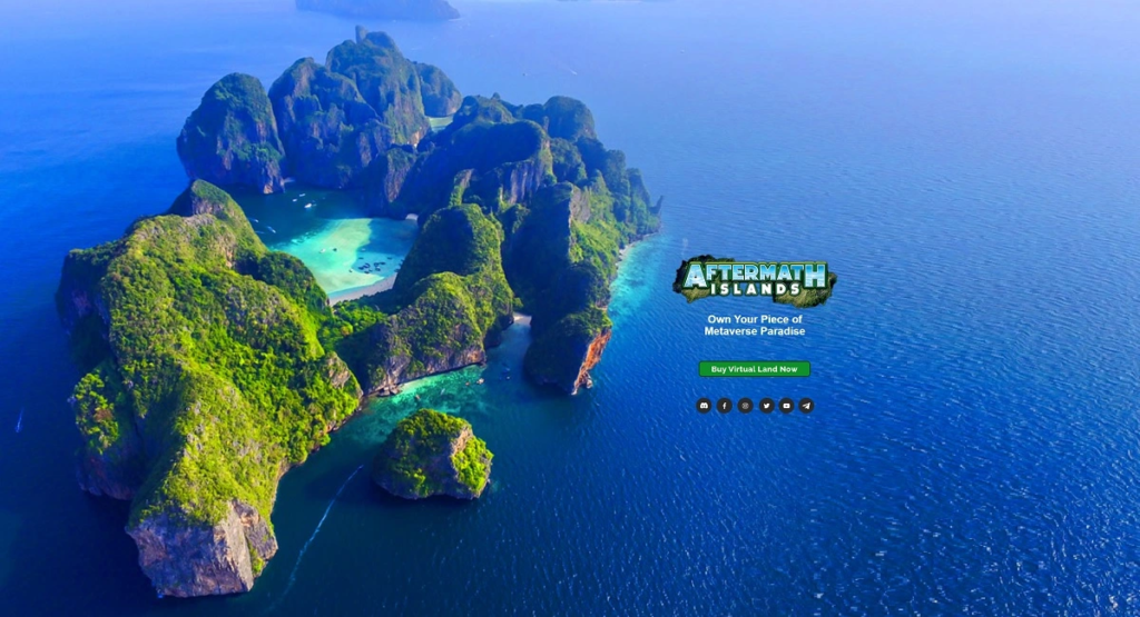 Aftermath Islands banner