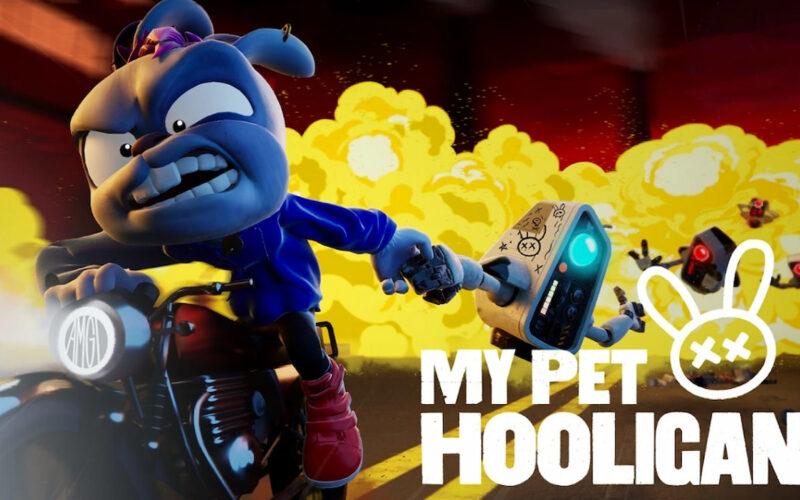 A rabbit is hooligan.