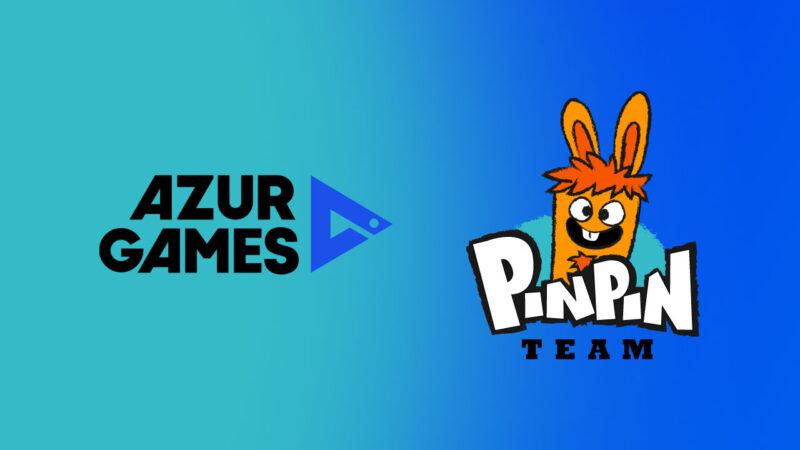 Azur Games ve Pinpin Team logoları