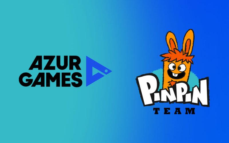 Azur Games ve Pinpin Team logoları