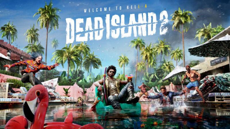 Dead Island 2's main character sitting by a pool