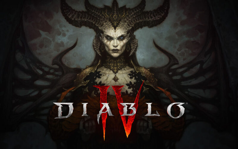 Diablo 4 cover art featuring Lilith is the daughter of Mephisto