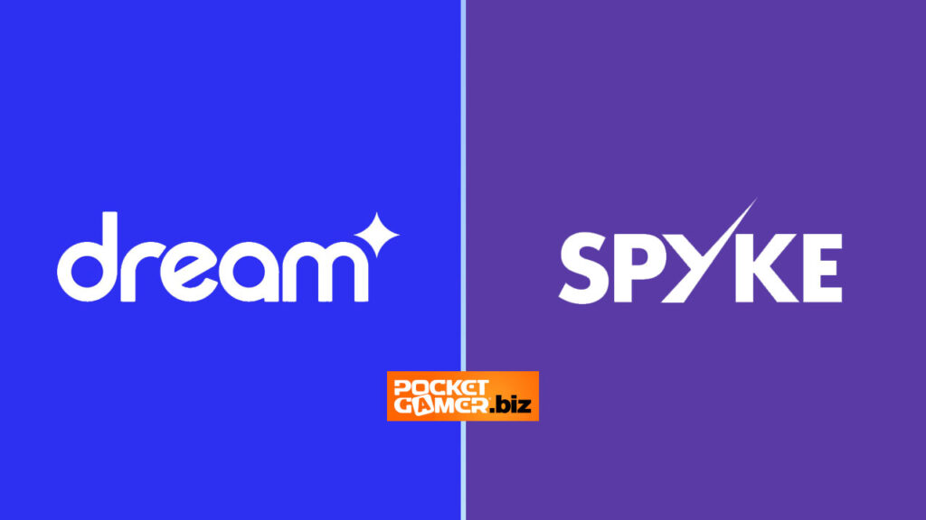 Dream Games, Spyke Games and Pocket Gamer Logos