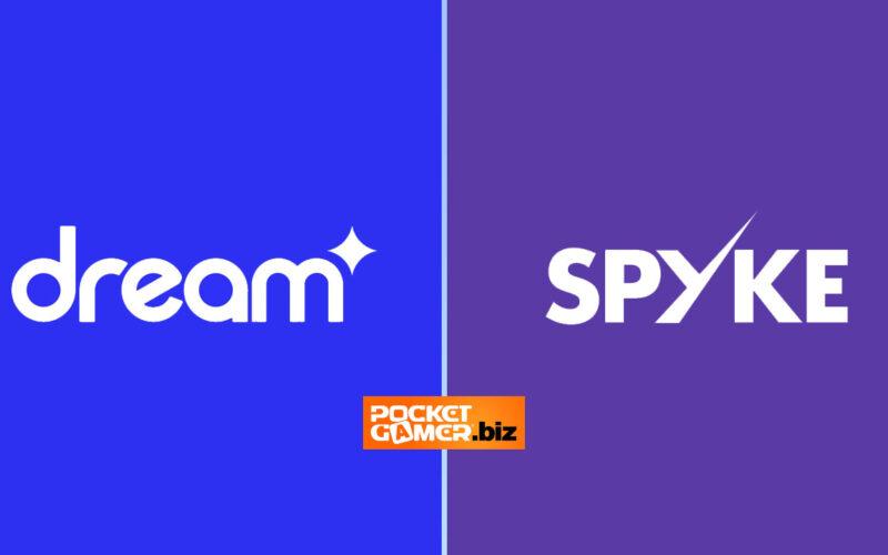 Dream Games, Spyke Games and Pocket Gamer Logos