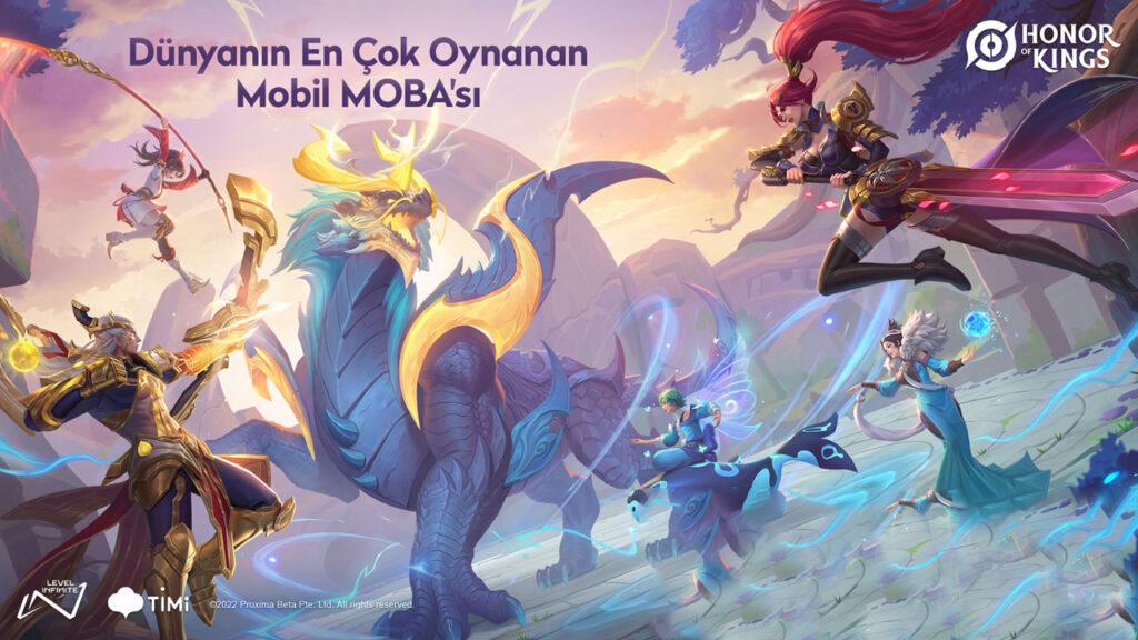 Honor of Kings şampiyonları savaş halinde