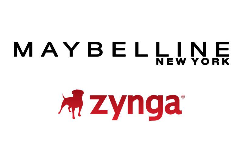 Maybelline Zynga logos