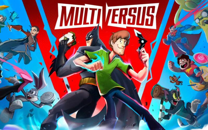 Batman and Shaggy from Scooby-Doo standing a selection of Warner Bros. characters