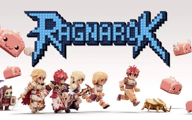 Ragnarok characters running under a Ragnarok logo